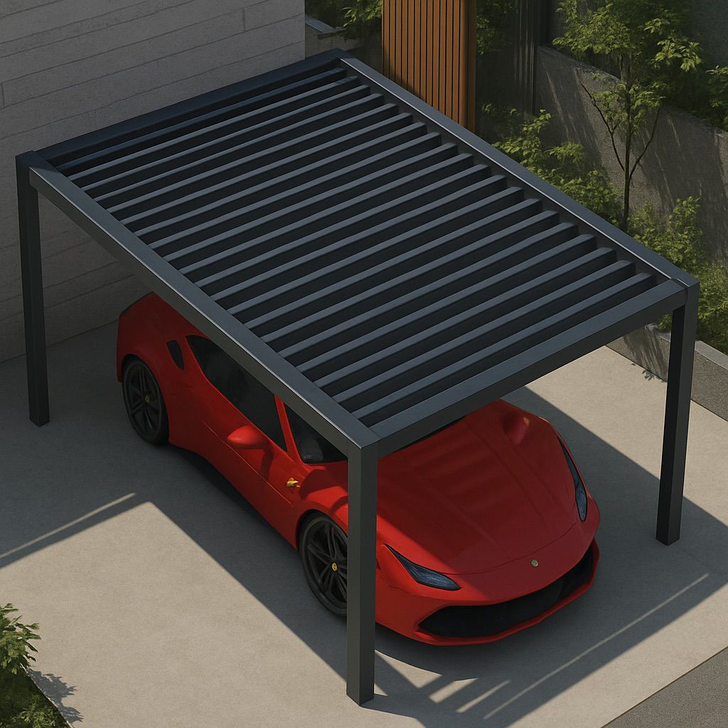 Pergola Systeme aus Aluminium