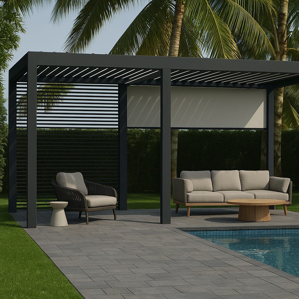 Freistehende Pergola