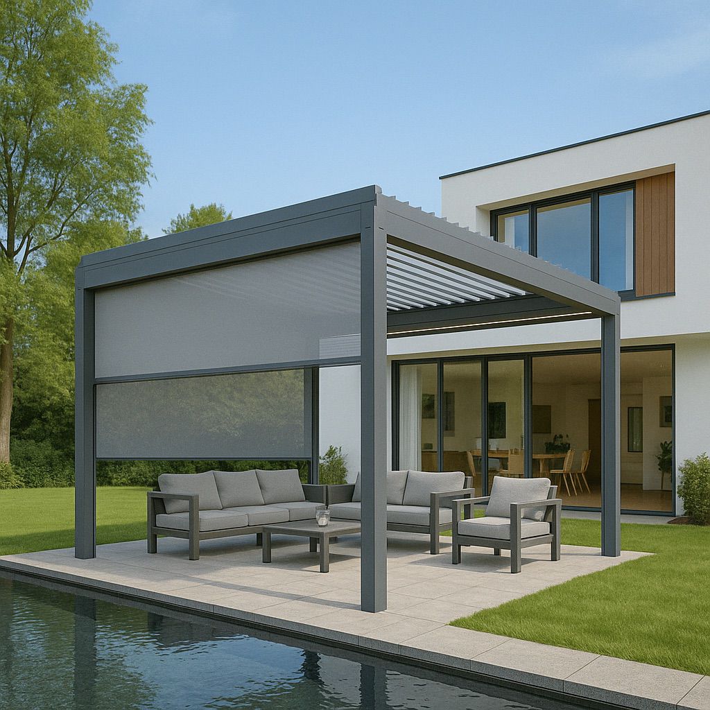 Wetterfeste Außenrollos