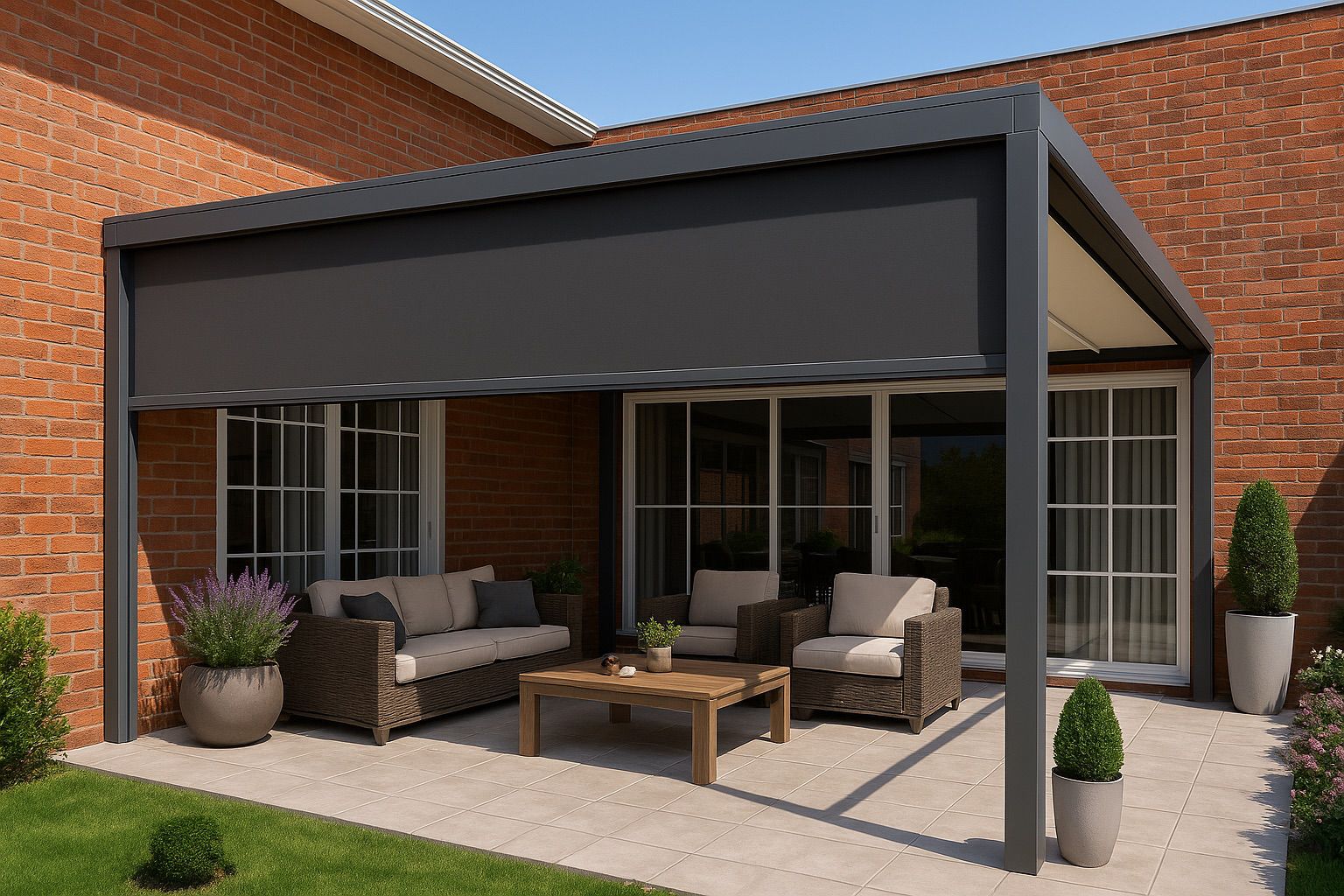 Zip Screens für Terrassen