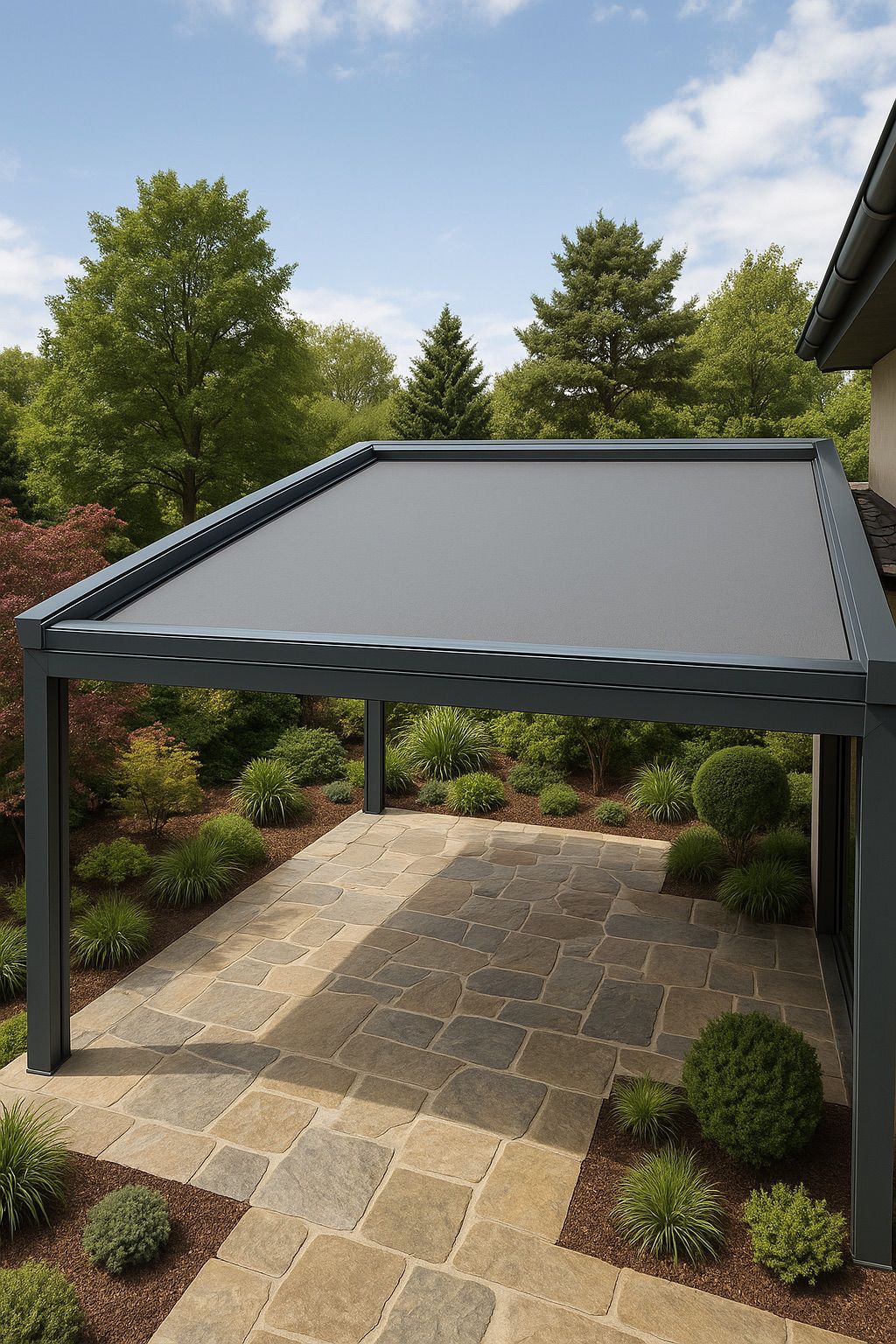Pergola aus Aluminium